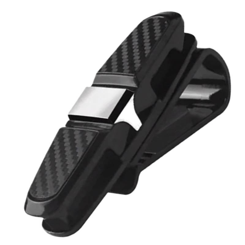 1 Stück Auto-Brillenhalter, Brillenaufbewahrungsclip, Kompatibel Mit Prius, Yaris, CHR, Aygo, Raize, Camry, Sienna, Venza, Aqua, Avalon(Silvery) von Ajhui