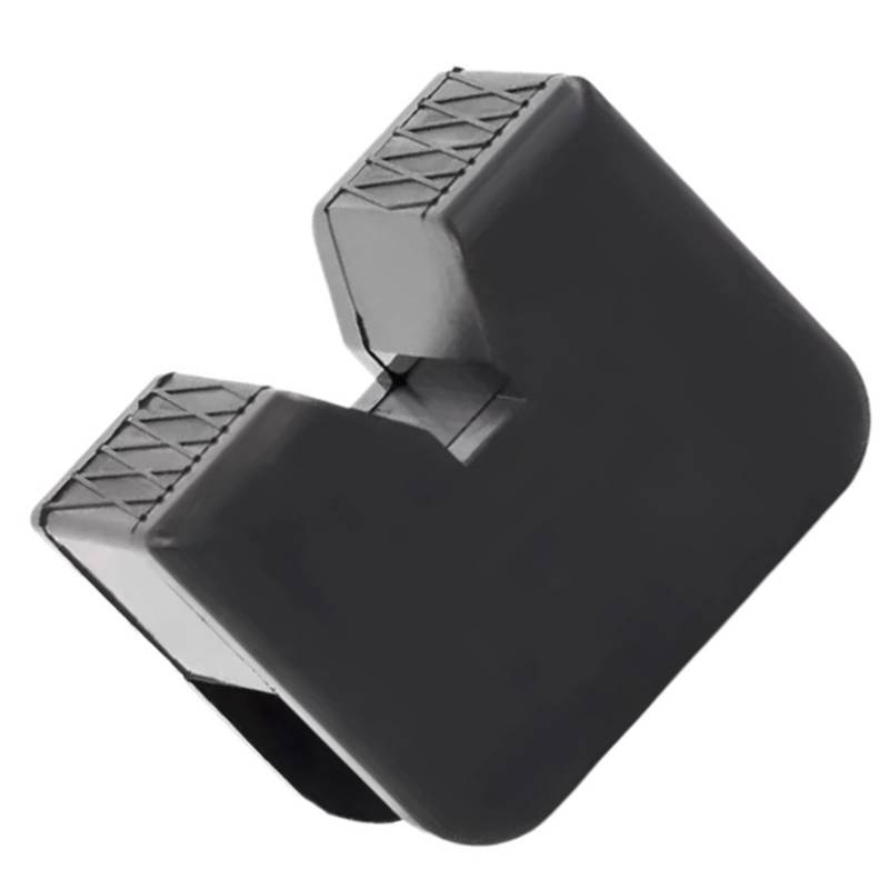 1 Stück Auto-Hebebühne, Wagenheberständer, Gummi-Pads, schwarzer Gummi, Schlitzboden, Wagenheber-Pad, Rahmenschienenadapter, Gummi-Pad, Kissenhalterung von Ajhui