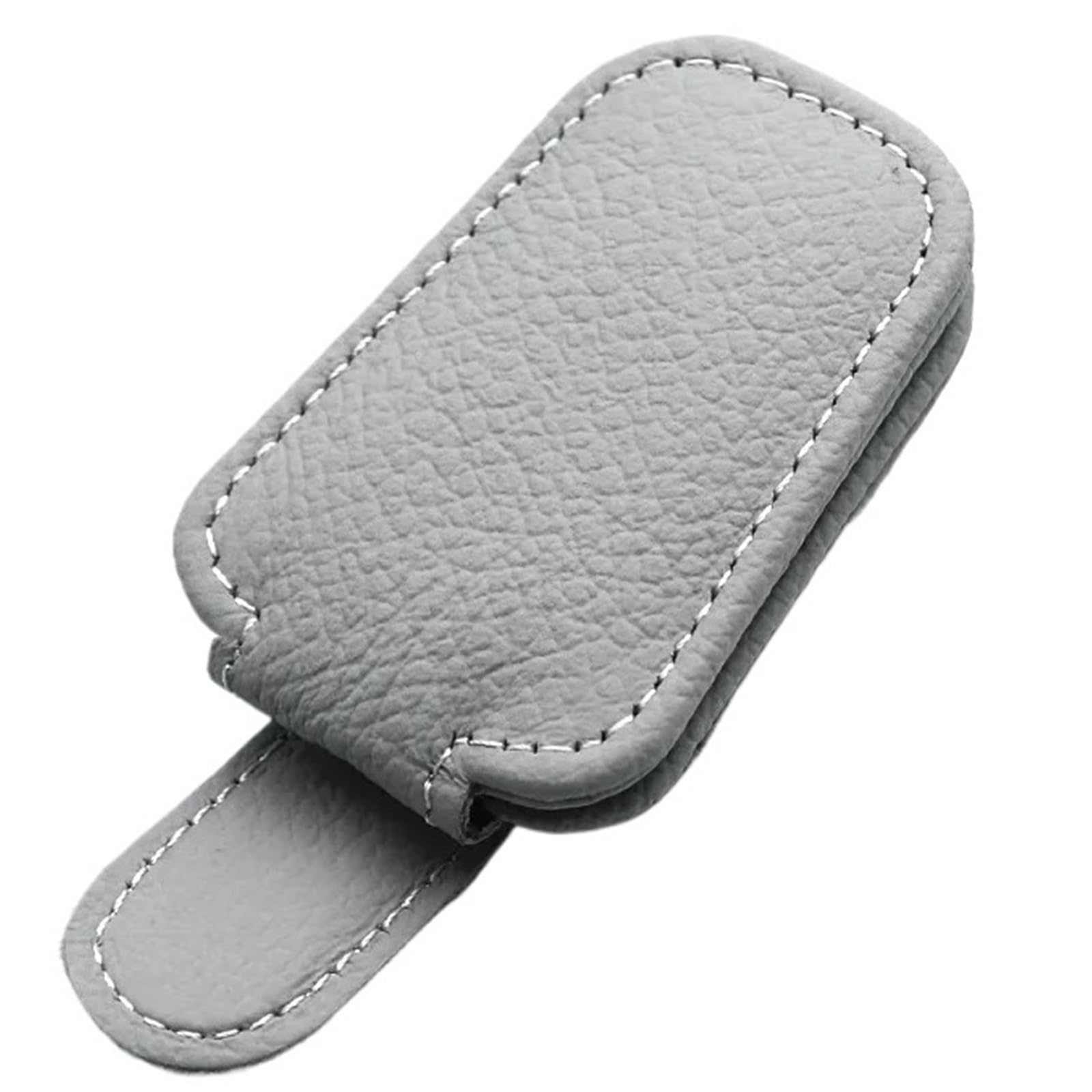 1 X Sonnenbrillenhalter, Geeignet for Auto-Sonnenschirme, Leder-Sonnenbrillenclip Und Ticketclip.(Gary) von Ajhui