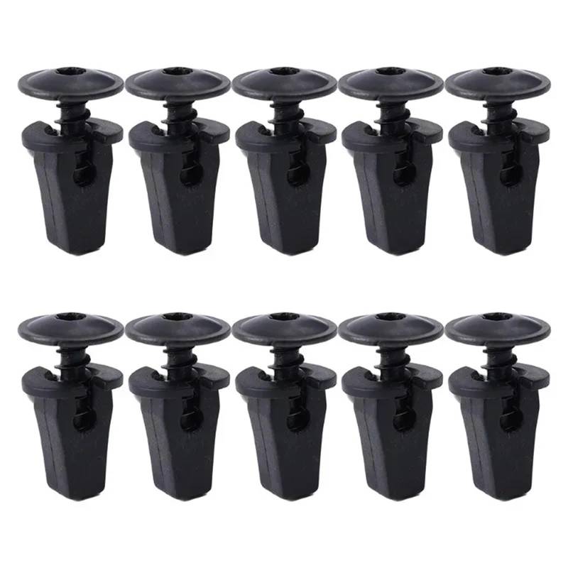10 Stücke Motorabdeckung Unterboden Spritzschutz Radlauf Torx-schraube Halter Auto Futter Druckknopf Clips Bolzen N90974701 von Ajhui