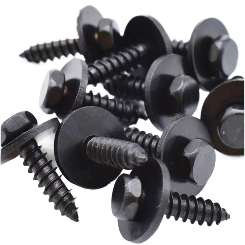 10Pcs Bolzen Retainer Liner Unter Abdeckung Rad Arch Schraube Retainer Fastener Clips von Ajhui