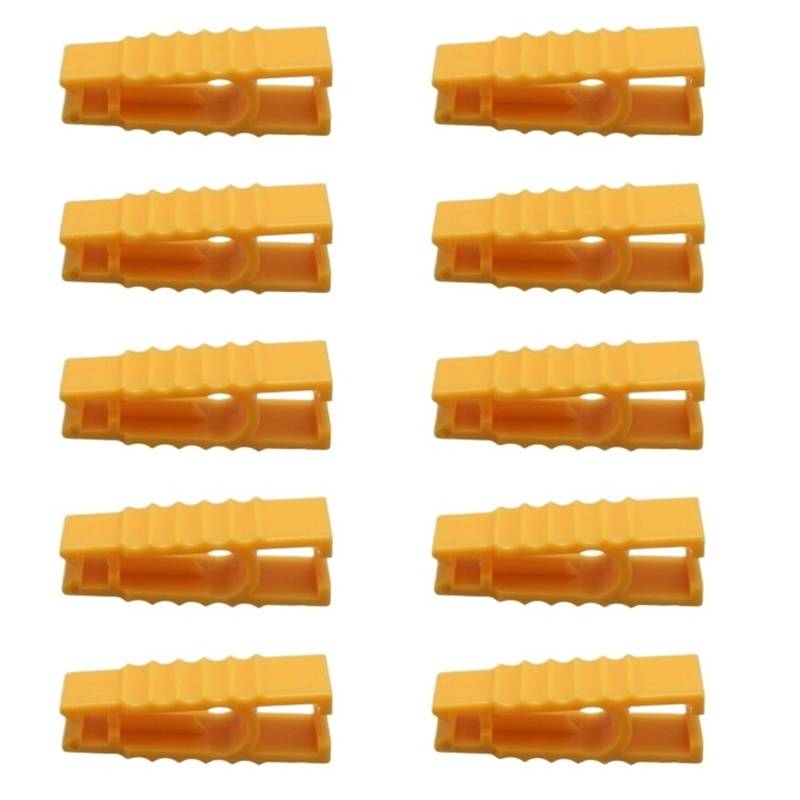 10Pcs Micro Auto Sicherung Puller Clip Gelb Kunststoff Zange Pinzette Installation Werkzeug von Ajhui