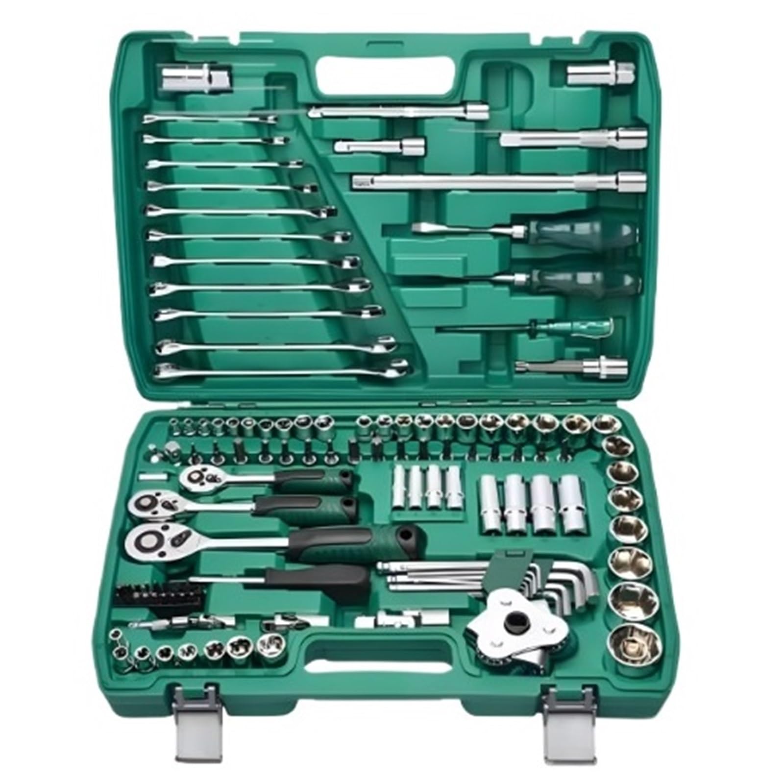 121-teiliges Auto-Reparatur-Werkzeug-Set Ratschenschlüssel Auto-Reparatur-Werkzeug On-Board-Reparatur-Kit Komplett-Set 121-teiliges Auto-Reparatur-Werkzeug-Set Ratschenschlüssel Auto-Reparatur-Werkzeug On-Board-Reparatur-Kit Komplett-Set von Ajhui