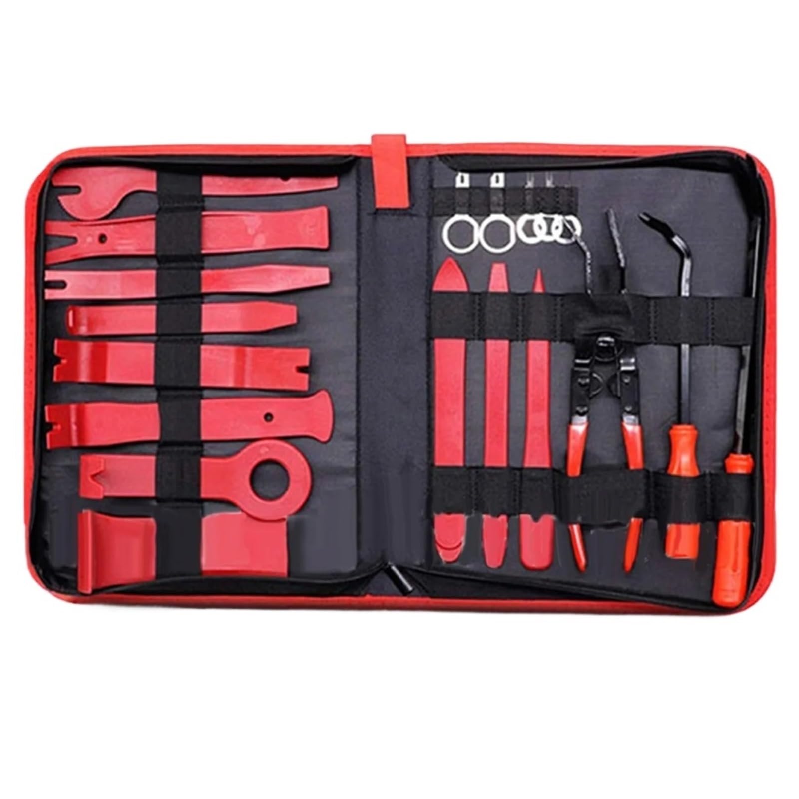 19 Stücke Auto Innen Demontage Kit Auto Kunststoff Trim Removal Tool Auto Clips Puller Panel Werkzeuge 19 Stücke Auto Innen Demontage Kit Auto Kunststoff Trim Removal Tool Auto Clips Puller Panel Werkzeuge von Ajhui