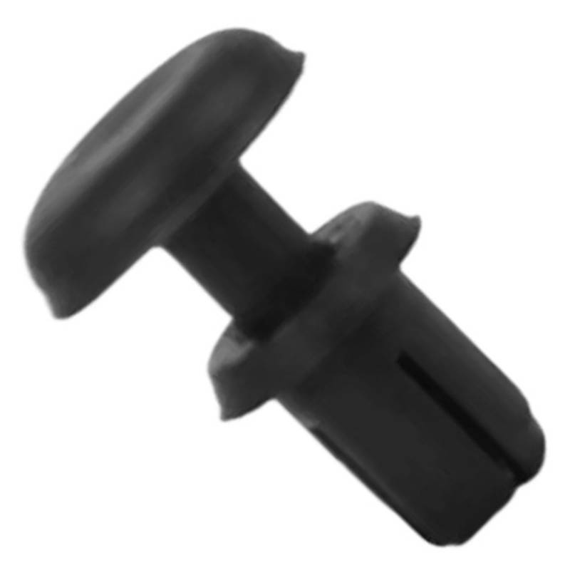 30 Stücke 4mm Schwarz Kunststoffnieten Push-Typ Panel Retainer Fastener Clip Innen Weatherstrip Moulding Kompatibel Mit Auto von Ajhui