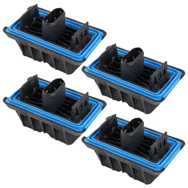 4 Stück OE: 51717189259 Unter Dem Wagenheber Hebepunkt-Stützpolster Steckerblockabdeckung Kompatibel Mit X3 X4 X5 X6 E70 E71 E72 F26 F25 F15 von Ajhui