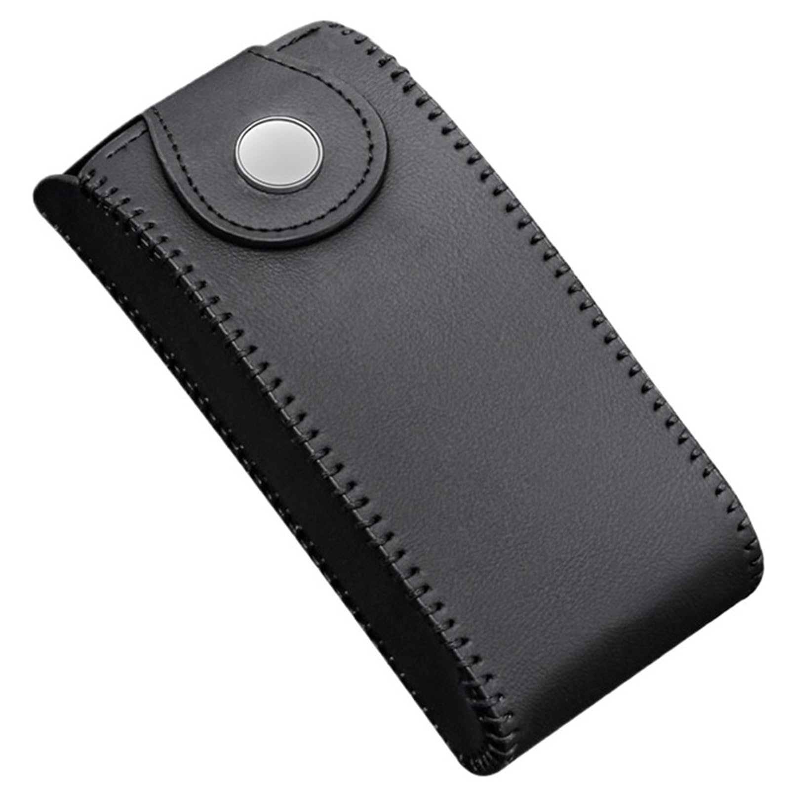 Auto-Sonnenblenden-Organizer-Tasche, Auto-Glas-Aufbewahrungshalter, Auto-Styling-Kartenhalter, Sonnenschutztasche, Brillenetui(Black) von Ajhui
