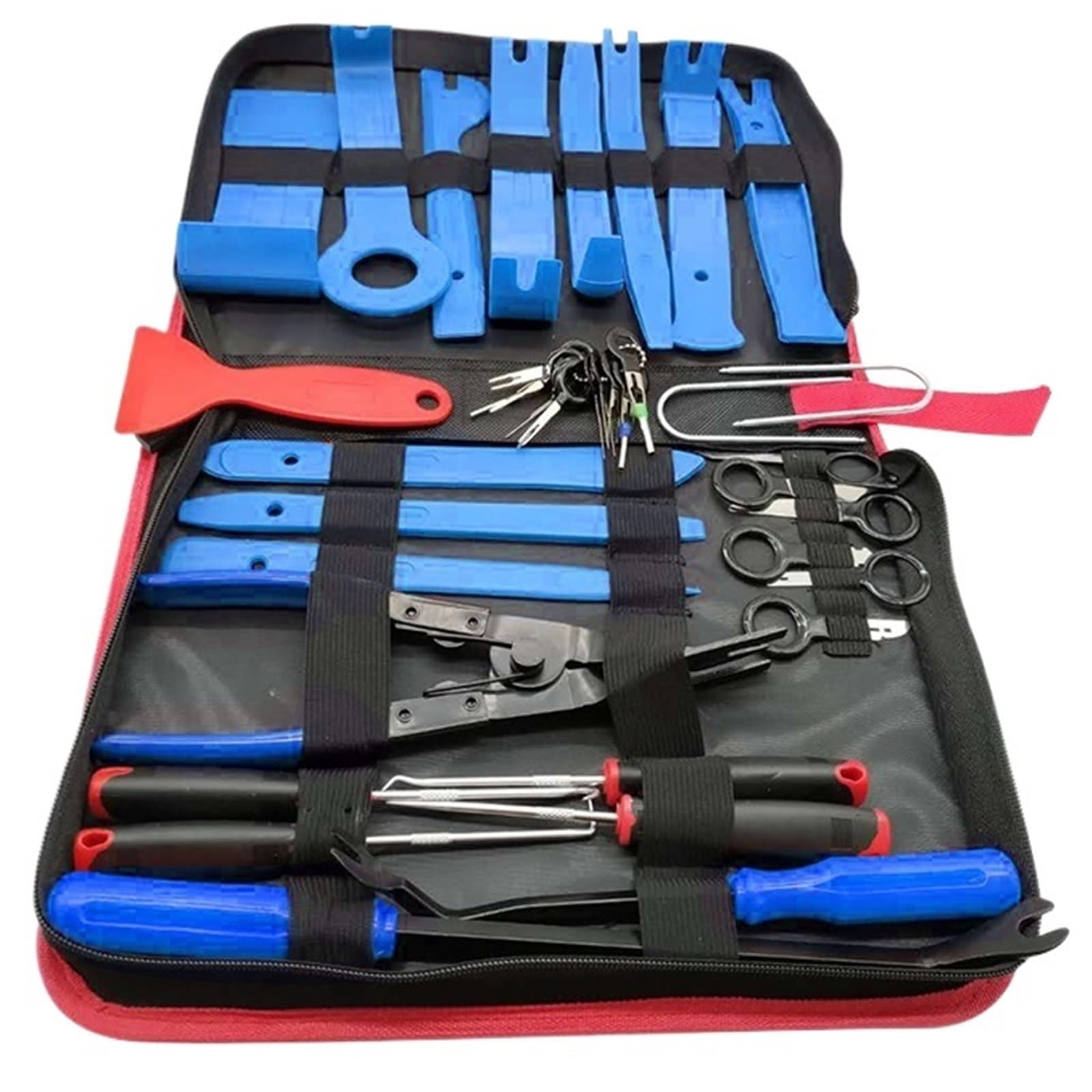 Autowerkzeuge Auto-Innenraum-Demontagesatz Werkzeug for Entfernen Von Kunststoffverkleidungen Auto-Clip-Abzieher DIY-Panel-Werkzeuge for Auto-Verkleidungsabzieher-Set(Blue) von Ajhui