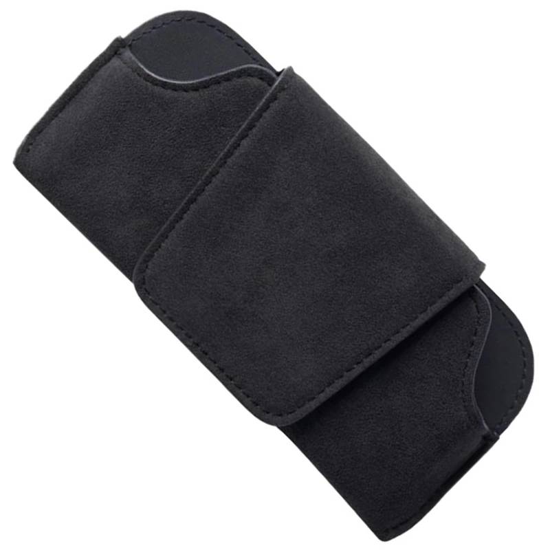 Brillenetui Fürs Auto, Brillenhalter for Sonnenblenden, Sonnenbrillenclip, Kartenhalter, Tickethalter, Multifunktional, Aufbewahrung Von Autozubehör(Black) von Ajhui