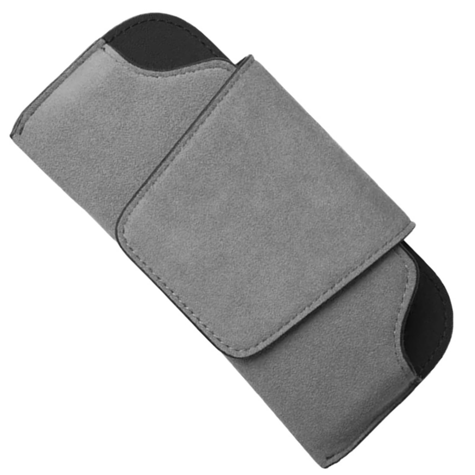 Brillenetui Fürs Auto, Brillenhalter for Sonnenblenden, Sonnenbrillenclip, Kartenhalter, Tickethalter, Multifunktional, Aufbewahrung Von Autozubehör(Gray) von Ajhui
