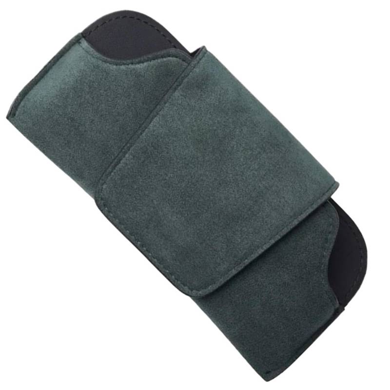 Brillenetui Fürs Auto, Brillenhalter for Sonnenblenden, Sonnenbrillenclip, Kartenhalter, Tickethalter, Multifunktional, Aufbewahrung Von Autozubehör(Green) von Ajhui