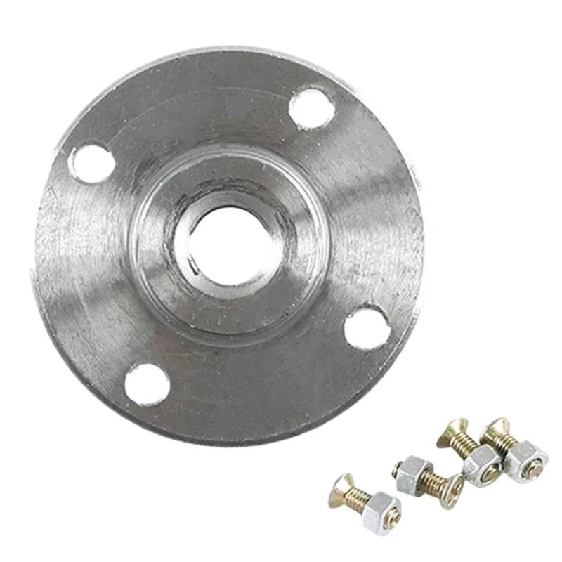 M10 Gewinde Flansch Druckplatte 20mm Bohrung Kompatibel Mit Sägeblatt Trennscheibe Winkelschleifer Zubehör Adapter Flansch 22mm Bohrung(M14 22mm) von Ajhui
