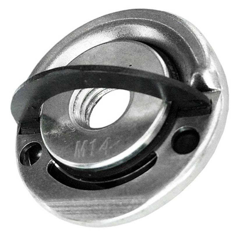 M14 Druckplatte Kompatibel Mit Winkelschleifer Schnellspanner Selbstsichernde Schleifplatten-Zugflanschmutter Power Chuck Zubehör von Ajhui