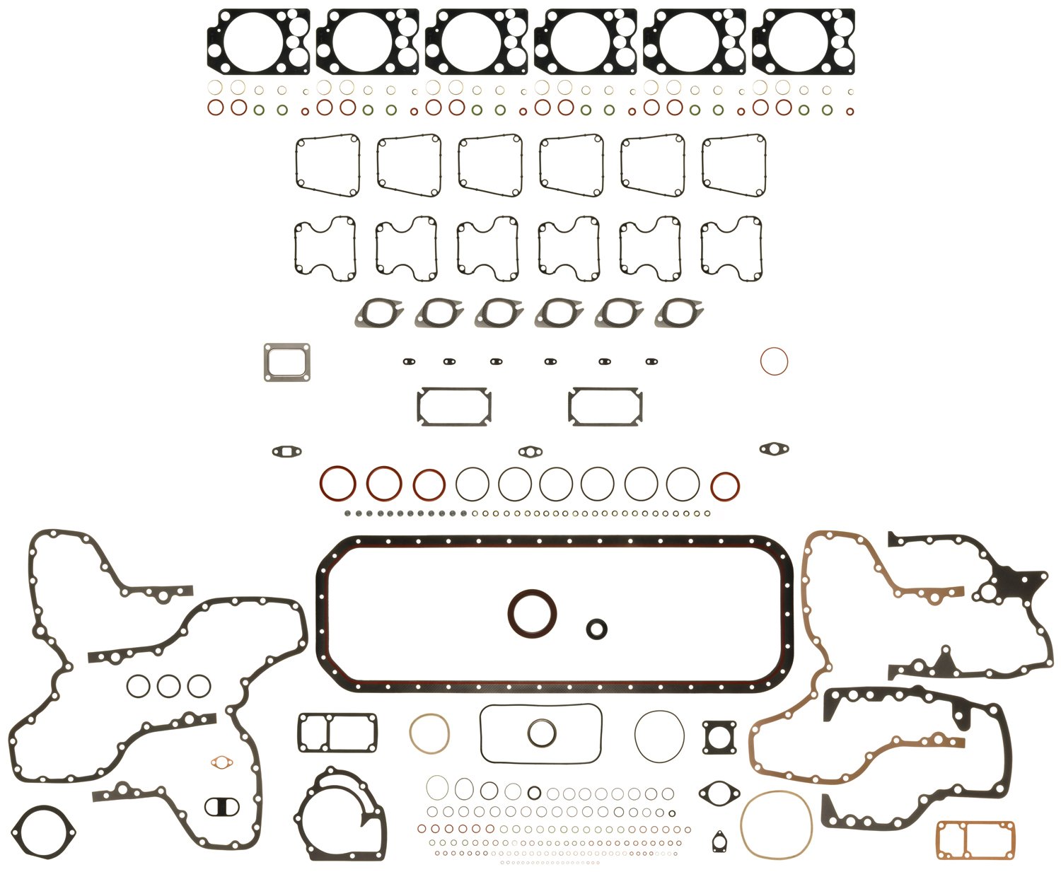 AJUSA 50195600 Dichtungsvollsatz, Motor von Ajusa