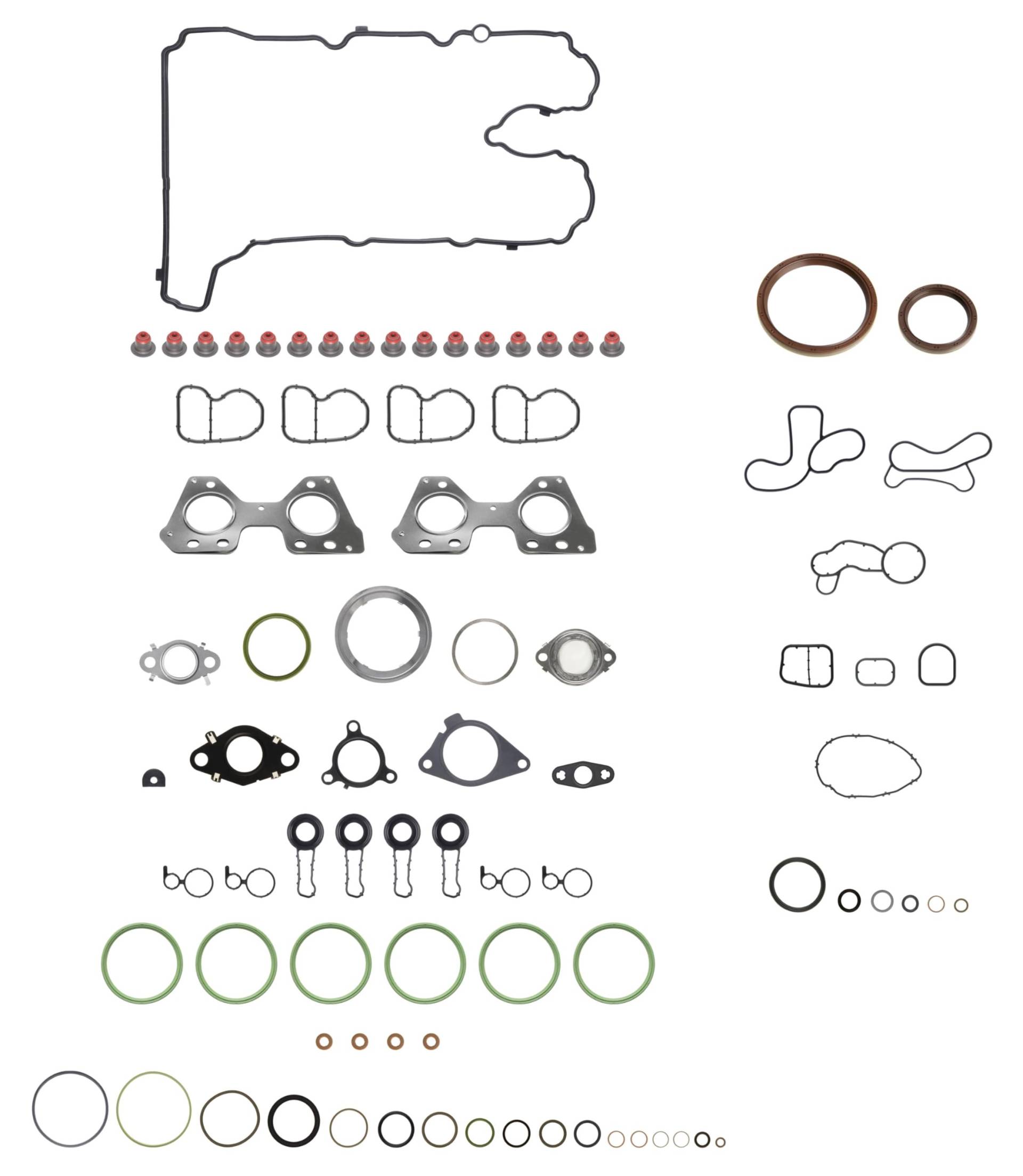 Dichtungssatz Motor komplett ohne Zylinderkopf von Ajusa