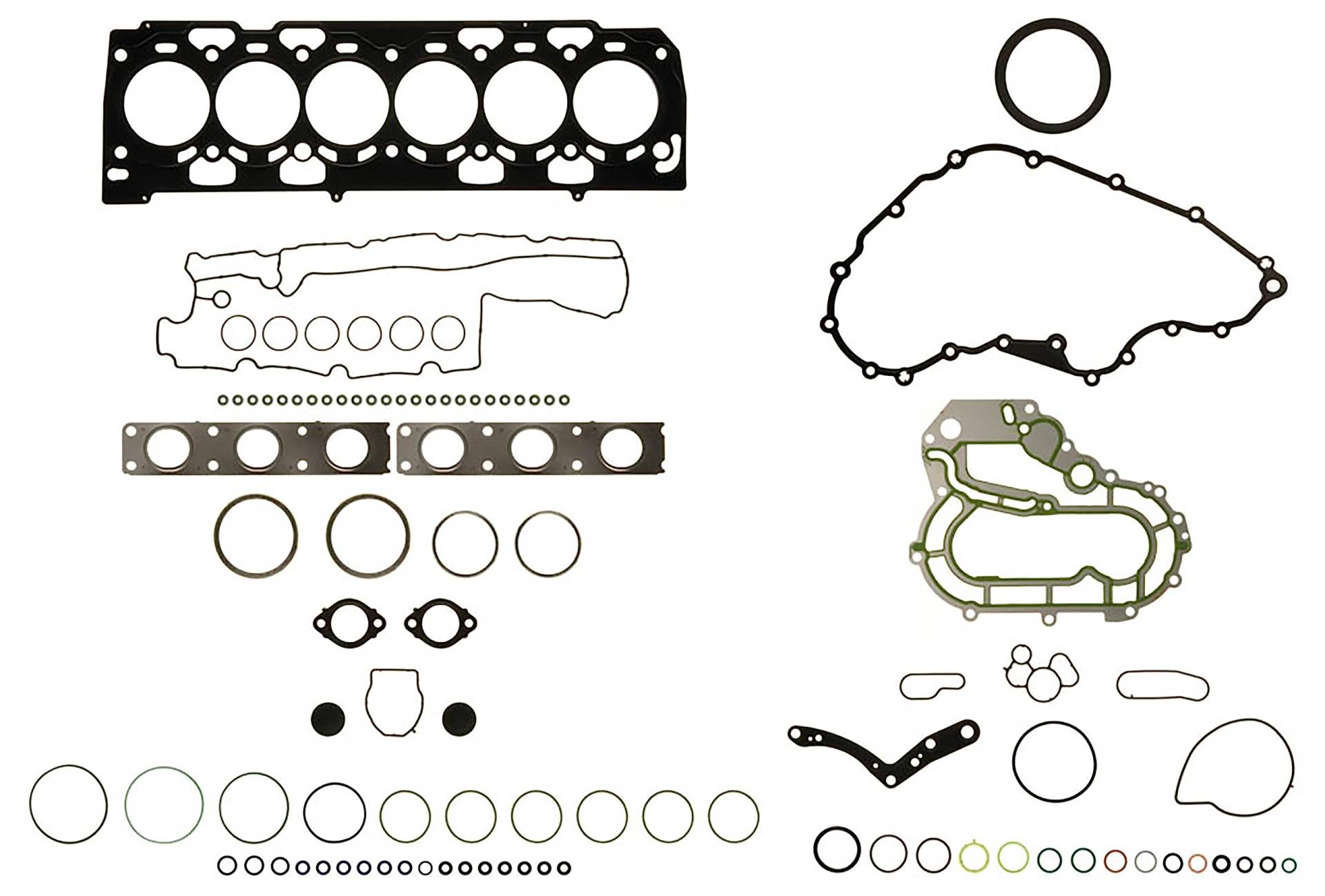 Vollständiger Dichtungssatz, Motor von Ajusa