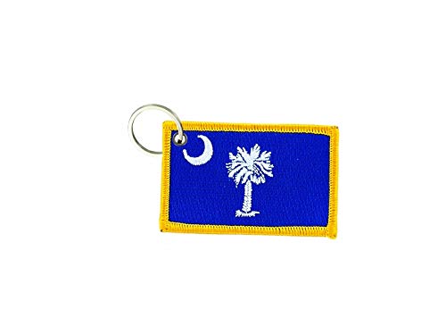Akachafactory Schlüsselanhänger Fahne Flagge flaggen Bestickt anhänger South Carolina usa Akachafactory Schlüsselanhänger Fahne Flagge flaggen Bestickt anhänger South Carolina usa von Akachafactory