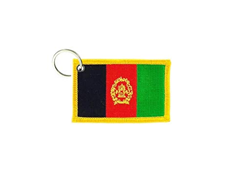 Akachafactory Schlüsselanhänger Fahne Flagge flaggen Bestickt anhänger schlüssel Afghanistan Akachafactory Schlüsselanhänger Fahne Flagge flaggen Bestickt anhänger schlüssel Afghanistan von Akachafactory