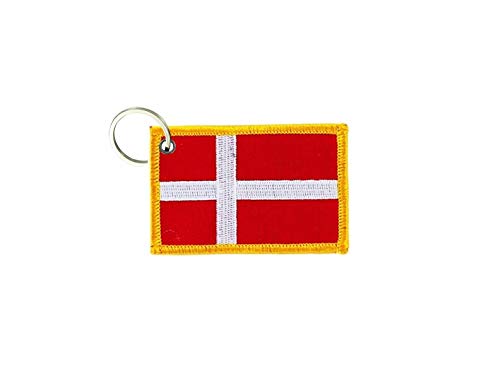 Akachafactory Schlüsselanhänger Fahne Flagge flaggen Bestickt anhänger schlüssel Dänemark Akachafactory Schlüsselanhänger Fahne Flagge flaggen Bestickt anhänger schlüssel Dänemark von Akachafactory