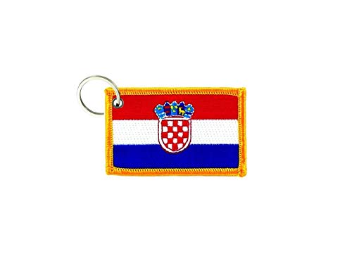 Akachafactory Schlüsselanhänger Fahne Flagge flaggen Bestickt anhänger schlüssel Kroatien Akachafactory Schlüsselanhänger Fahne Flagge flaggen Bestickt anhänger schlüssel Kroatien von Akachafactory