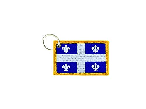 Akachafactory Schlüsselanhänger Fahne Flagge flaggen Bestickt anhänger schlüssel Quebec Kanada Akachafactory Schlüsselanhänger Fahne Flagge flaggen Bestickt anhänger schlüssel Quebec Kanada von Akachafactory