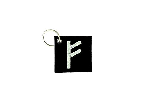 Akachafactory Schlüsselanhänger Fahne Flagge flaggen anhänger Odin Wikinger Rune Hexerei fehu Akachafactory Schlüsselanhänger Fahne Flagge flaggen anhänger Odin Wikinger Rune Hexerei fehu von Akachafactory