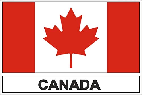 Akachafactory Sticker Aufkleber Flaggen Flagge Fahne CDN Kanada von Akachafactory