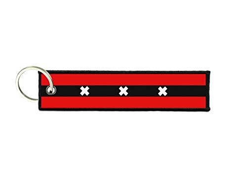 akachafactory Schlüsselanhänger Auto Moto anhänger Flagge Fahne flaggen Amsterdam akachafactory Schlüsselanhänger Auto Moto anhänger Flagge Fahne flaggen Amsterdam von Akachafactory