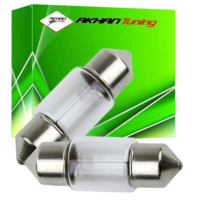 akhan 30823 - Halogenlampe Soffitte C5W 12 Volt 10 Watt SV85 11x30 von akhan