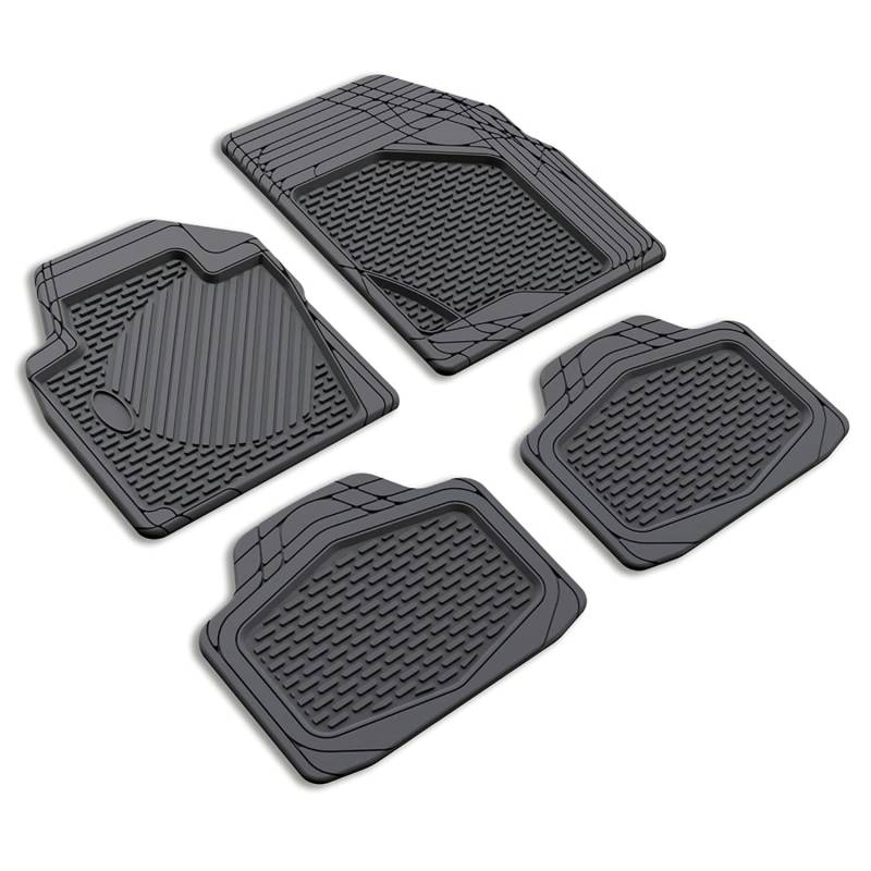 FM-1000 - Gummimatten, Fußmatten Set, Peu. 307 2001-2007 Schwarz, Siehe Foto von Akhan