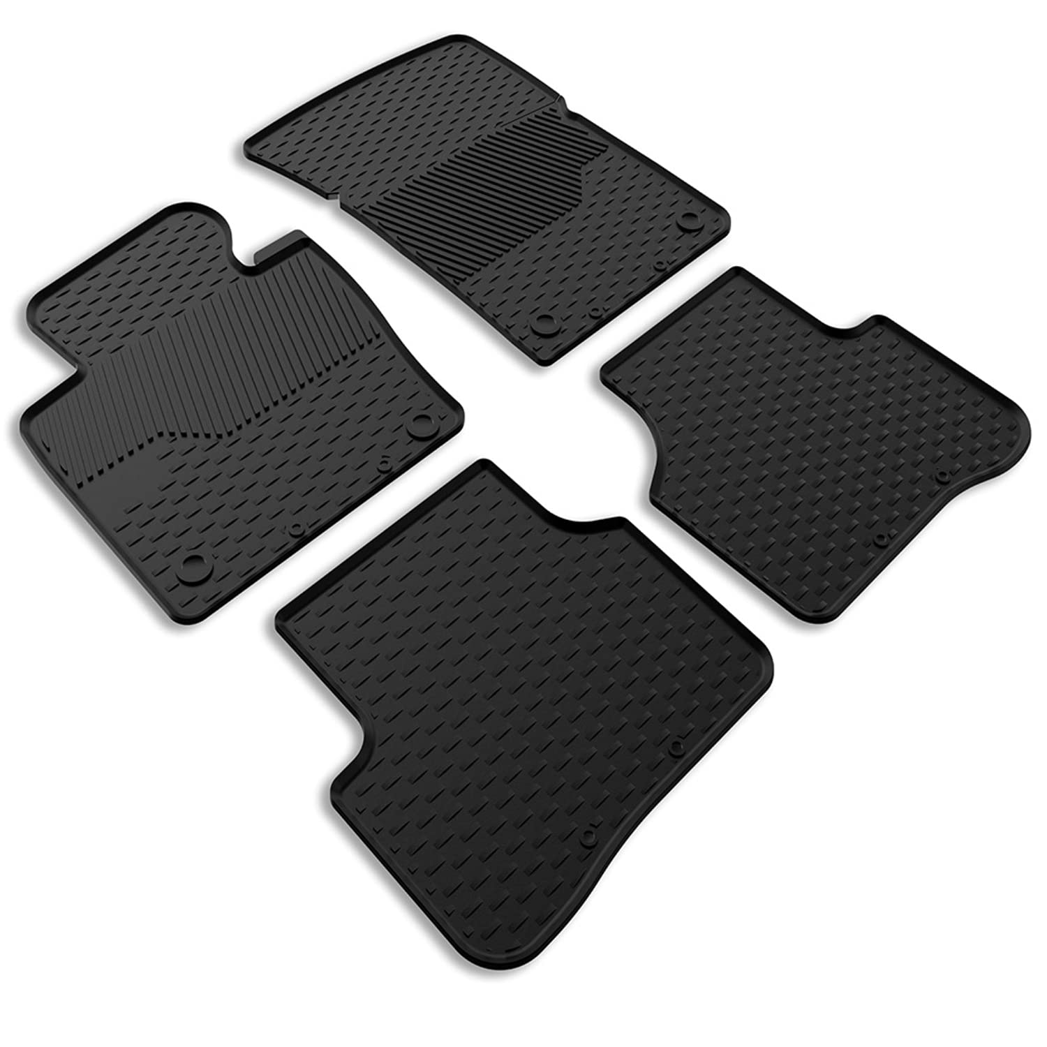 FM-1300 - Gummimatten, Fußmatten Set, Passat 3C B6 3C2 2005-2010 Schwarz, Siehe Foto FM-1300 - Gummimatten, Fußmatten Set, Passat 3C B6 3C2 2005-2010 Schwarz, Siehe Foto von Akhan