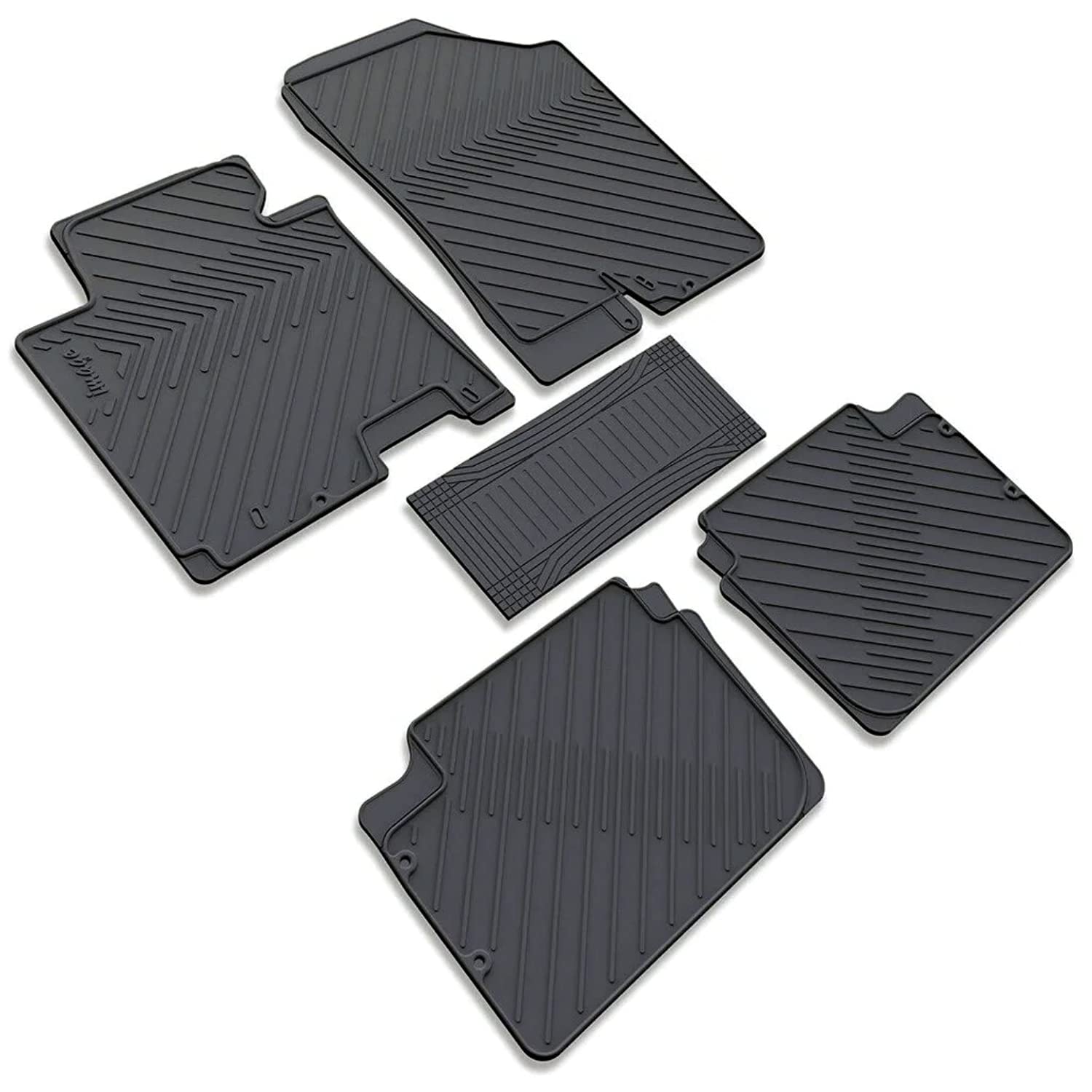 FM-2170 - Gummimatten, Fußmatten Set, i20 2008-2014 Schwarz FM-2170 - Gummimatten, Fußmatten Set, i20 2008-2014 Schwarz von Akhan