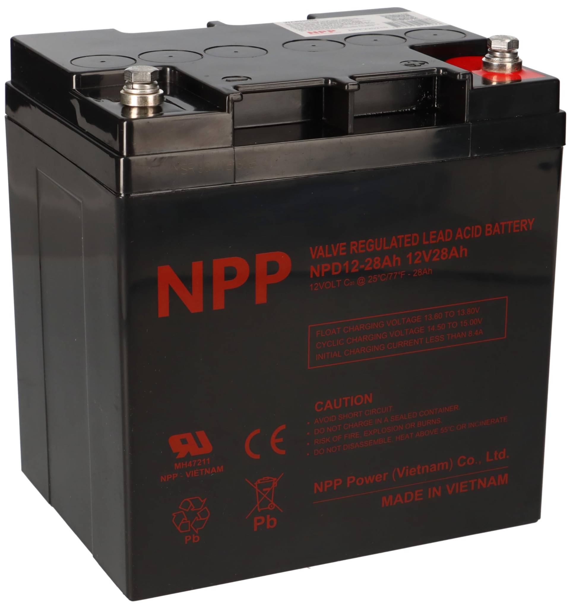 NPP Blei Akku AGM NPD 12-28 12V 28Ah zyklenfest wie WP30-12TNE, TL12-28, MPL28-12 NPP Blei Akku AGM NPD 12-28 12V 28Ah zyklenfest wie WP30-12TNE, TL12-28, MPL28-12 von Akkuman.de Akkutechnik vom Fachmann
