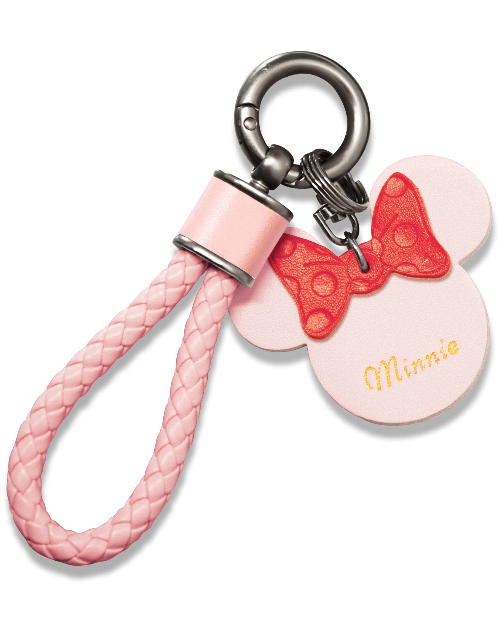 Akkya Niedlicher Schlüsselanhänger für Damen, Leder, Auto-Schlüsselanhänger, Cartoon, Kawaii, ästhetische Schlüssel, Zubehör für Mädchen, Rosa Maus-3, pink mouse 2 von Akkya