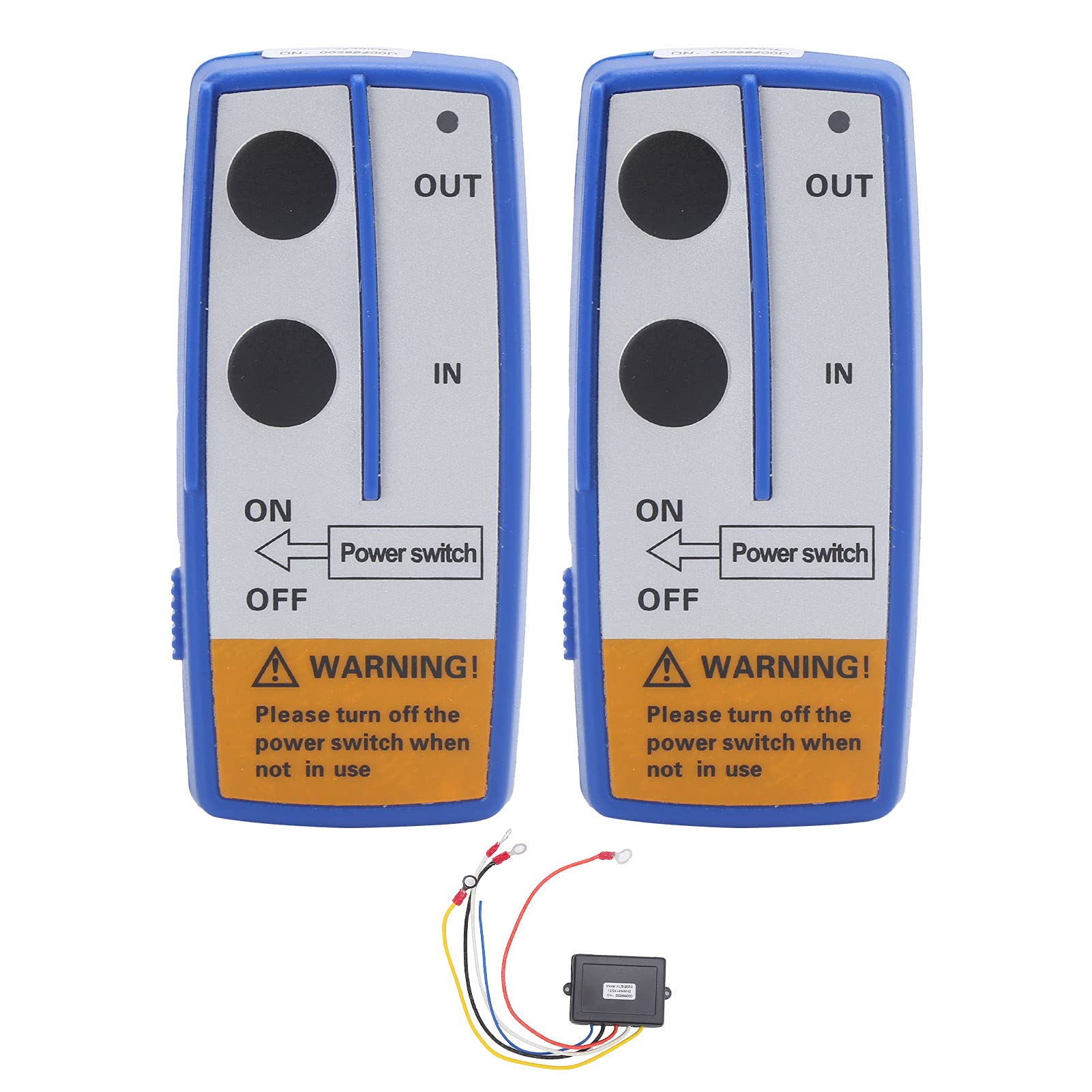 12V Drahtloses Winden-Fernbedienungs-Kit Vorwärts-Rückwärts-Konsole in der Hand Halten 50 Fuß Kontrollabstand Mit 1 Controller Fit für LKW ATV 12V Drahtloses Winden-Fernbedienungs-Kit Vorwärts-Rückwärts-Konsole in der Hand Halten 50 Fuß Kontrollabstand Mit 1 Controller Fit für LKW ATV von Akozon