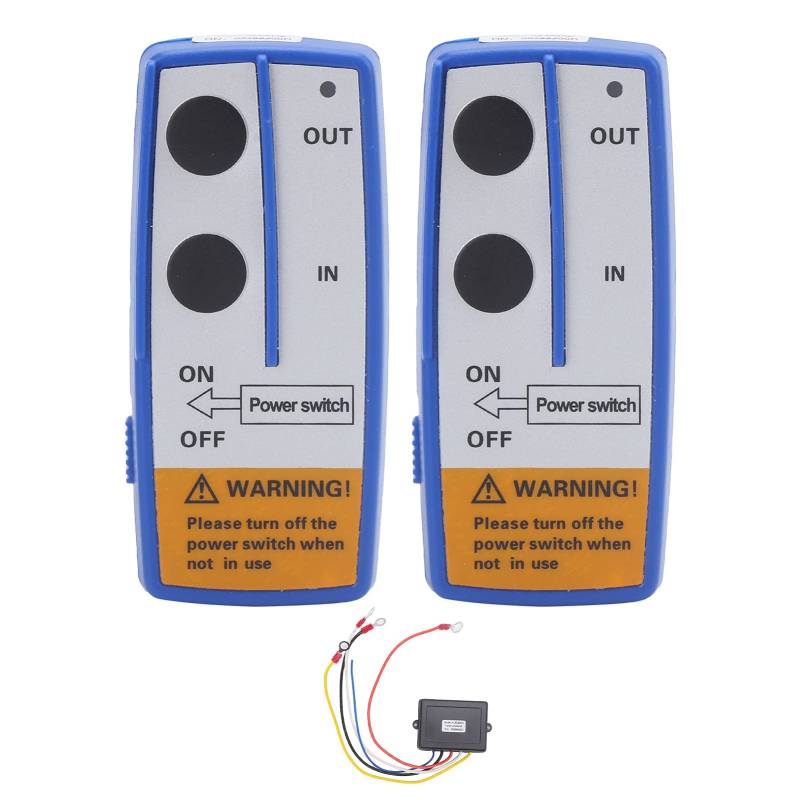 12V Drahtloses Winden-Fernbedienungs-Kit Vorwärts-Rückwärts-Konsole in der Hand Halten 50 Fuß Kontrollabstand Mit 1 Controller Fit für LKW ATV von Akozon