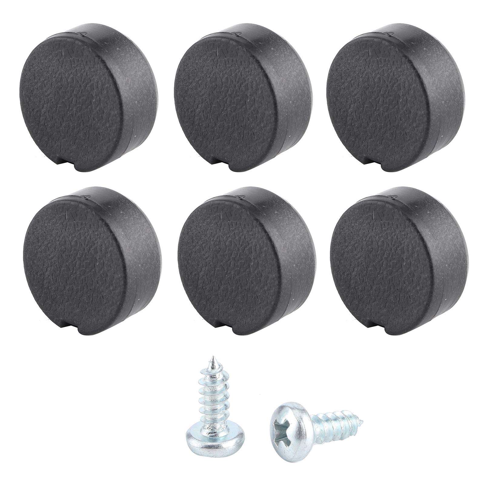 6 Stück Schwarze Schwellenkappen für Transporter Kombi T5 T5.1 T6 6 Stück Schwarze Schwellenkappen für Transporter Kombi T5 T5.1 T6 von Akozon