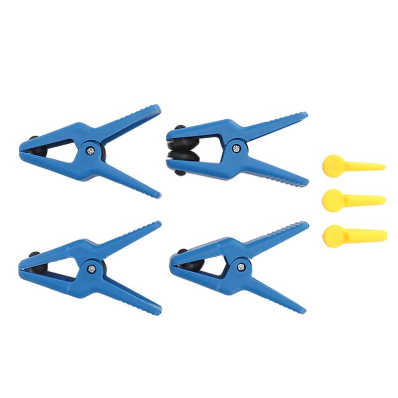 7-teiliges Flüssigkeitsleitungs-Stopper-Set Automatisches Flüssigkeitsstopp-Klemmen-Set mit 3 Stopfen für Bremsleitung, Kraftstoffverteilerschlauch, A-C-Leitung und Banjo-Anschluss von Akozon