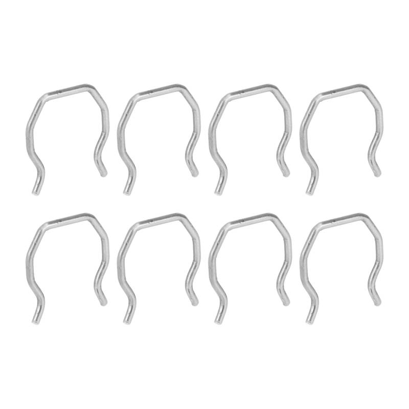 8 Stück Einspritzdüsen Anschlussklemmen Hochleistungs Metallstecker Halteklammern für 6,0 6,0 L PowerStroke 2003–2010 von Akozon