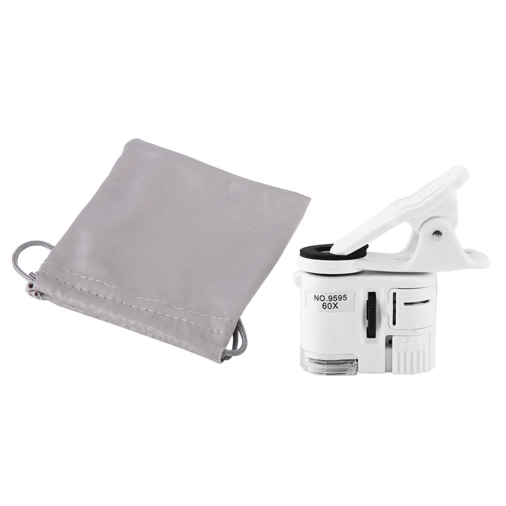 AUTO Universal Handy Clip-on 60X Lupe LED UV Licht Phone Mikroskop Ersatzzubehör Mini Microscope Telephone 100x+Pince loupe t l Phone Mini Microscope Mini Microscope Telephone 100x AUTO Universal Handy Clip-on 60X Lupe LED UV Licht Phone Mikroskop Ersatzzubehör Mini Microscope Telephone 100x+Pince loupe t l Phone Mini Microscope Mini Microscope Telephone 100x von Akozon