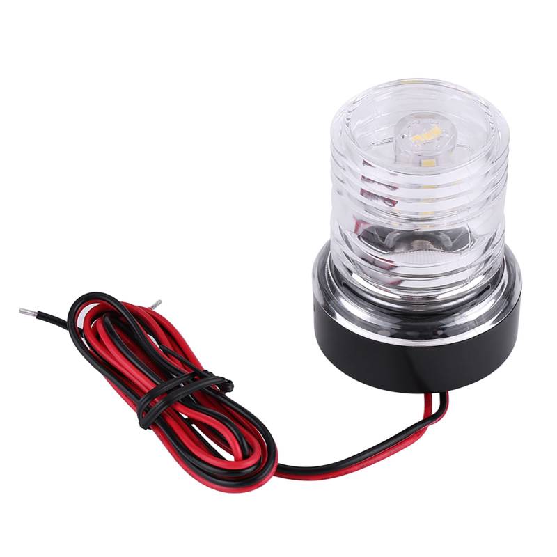 Akozon Ankerlicht Led 12V, Perko Stern Light, LED Navigationslicht, Ankerlicht Marine LED Boot Navigationslichter Boot Segeln Signallicht Boot Navigation Licht Rundum 360° Marine Navigationslampe von Akozon