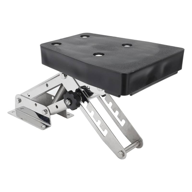 Akozon 2-Takt-Außenbordmotor-Halterung, Kicker für Boot, Außenbordmotor-Halterung, Edelstahl, Marine-Motorhalterung für 2-Takt-Motor 7,5 Bis 20, AKOZON8DRGOWBGE9 von Akozon