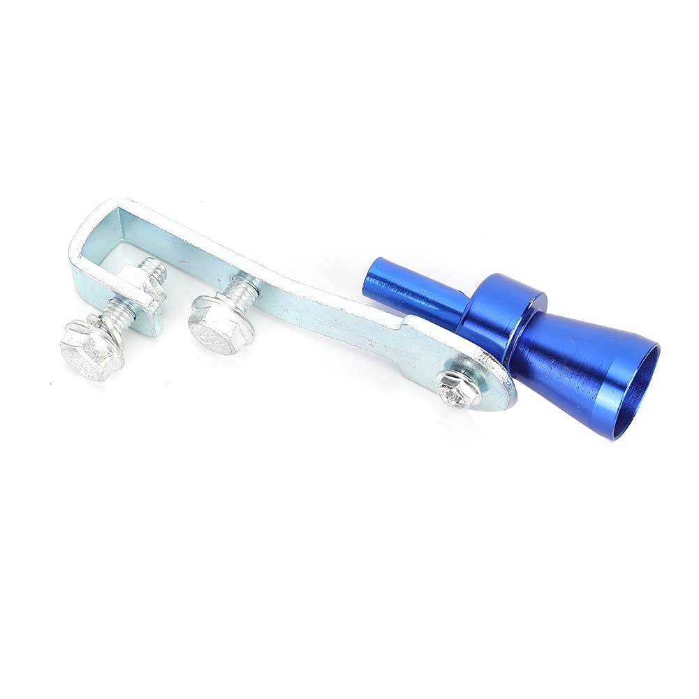 Akozon Auto Turbo Sound Whistle Schalldämpfer Heckschalldämpfer Auspuff Pfeife Blau(S) von Akozon