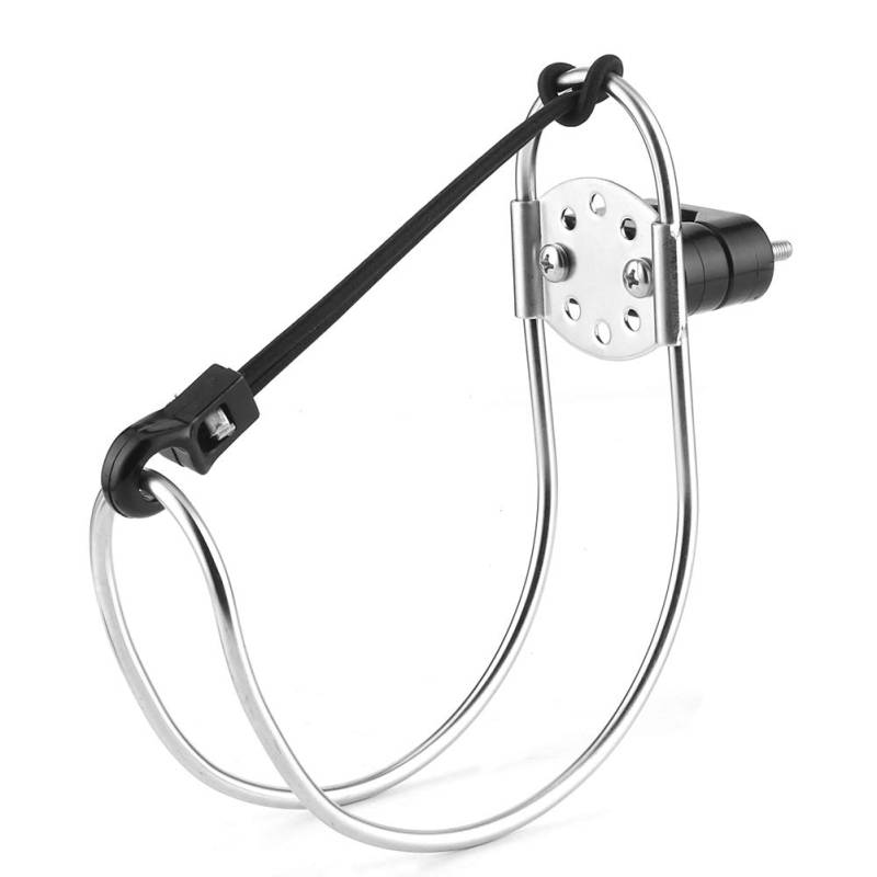 Halter Rettungsring, Akozon Rettungsringhalterung, 5,3 Zoll Edelstahl Rettungsring Ringhalterung Hufeisenhalter Rettungsring Halter Marine Halterung Rettungsring Halter für Marine von Akozon