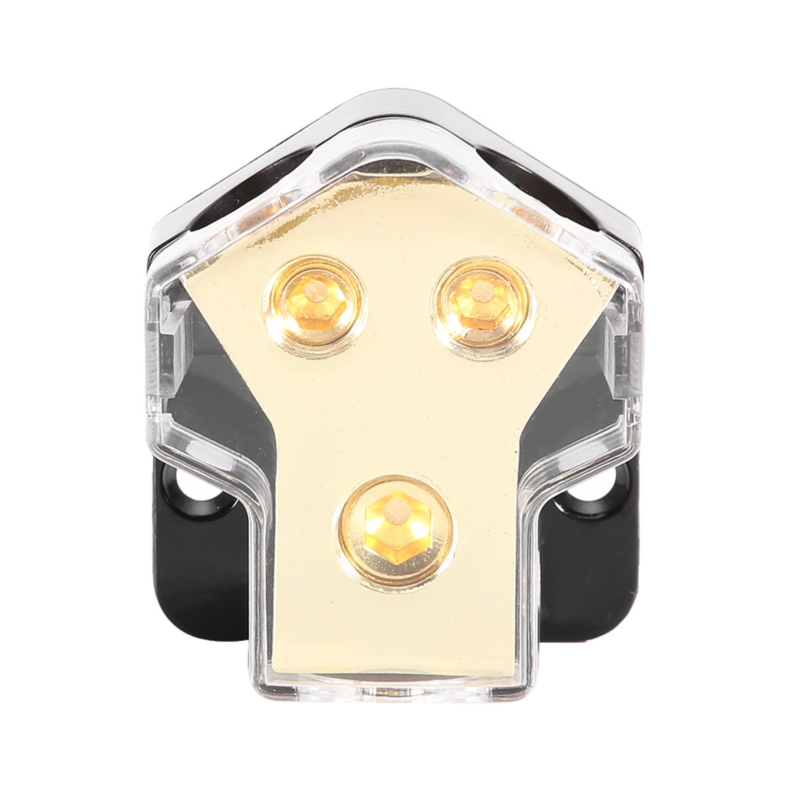 Akozon Car Hifi Verteilerblock, Endstufe Auto, Auto Audio Stereo Amp Power Ground Kabel 1 * 1GA In 2 * 4GA Out Splitter Verteilerblock Power Distribution Block Akozon Car Hifi Verteilerblock, Endstufe Auto, Auto Audio Stereo Amp Power Ground Kabel 1 * 1GA In 2 * 4GA Out Splitter Verteilerblock Power Distribution Block von Akozon