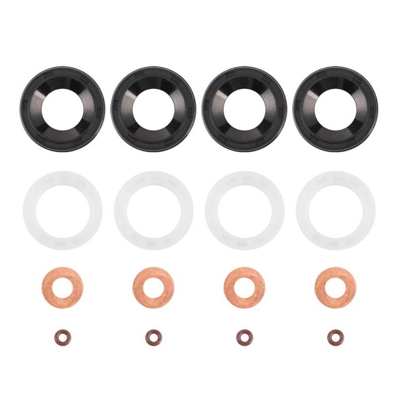 Akozon Injector Seals Washer Kit Passend für C- Fiesta 1233683 198185 von Akozon
