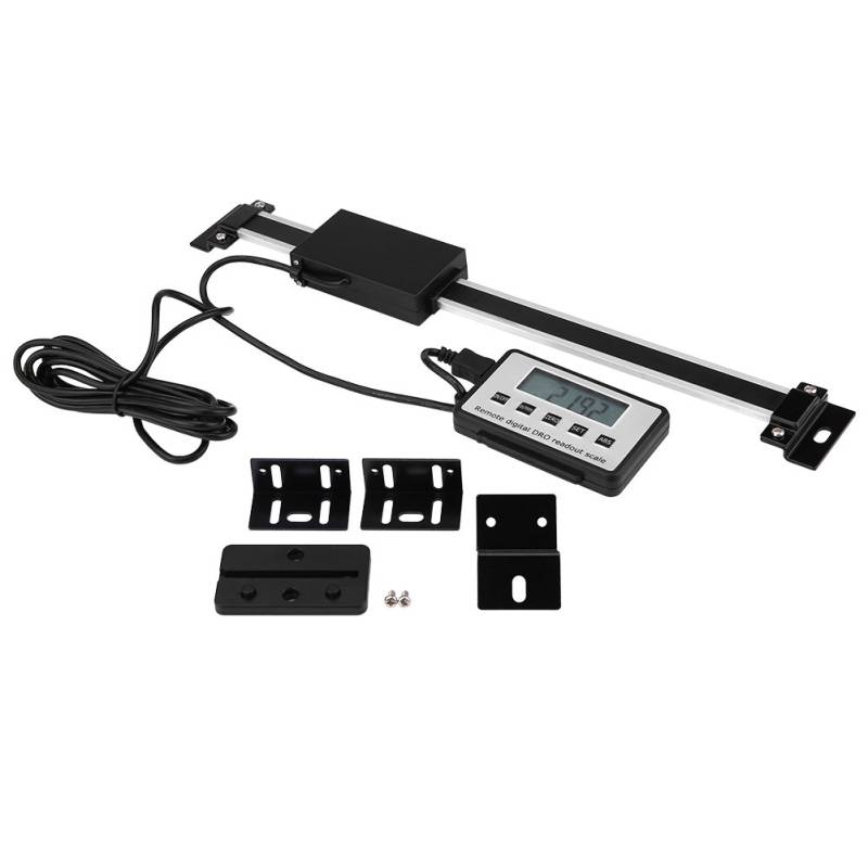 Akozon Digital-Auslesekit, 0-200mm Akkurates Digital-Linear-Scale-LCD-Auslesekit für Fräsmaschinen von Akozon