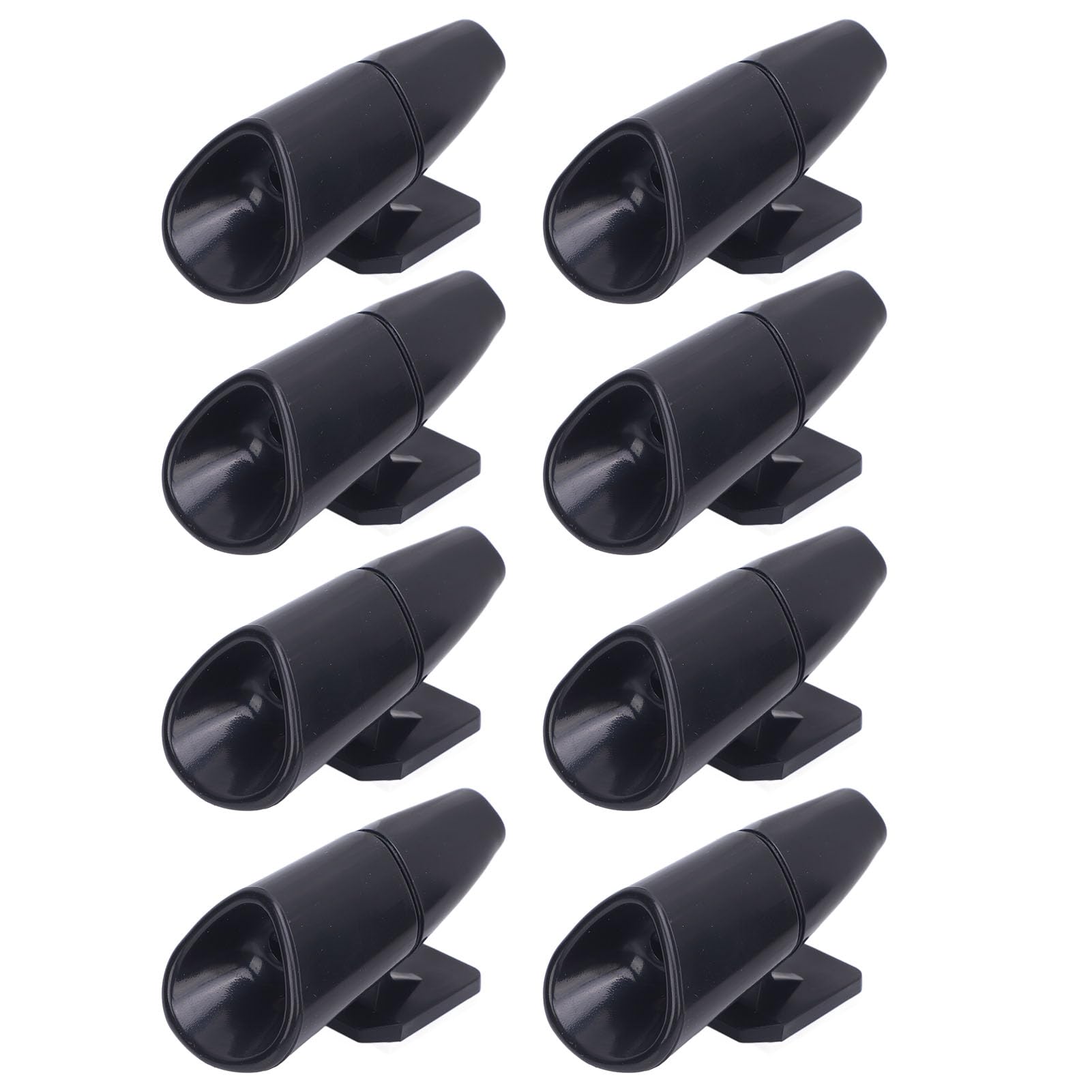 Akozon Hirsche Pfeifen Vermeiden Kollisionen Warngeräte Klebebänder Wildlife Alarm für Car Trucks Motorräder (Black) von Akozon
