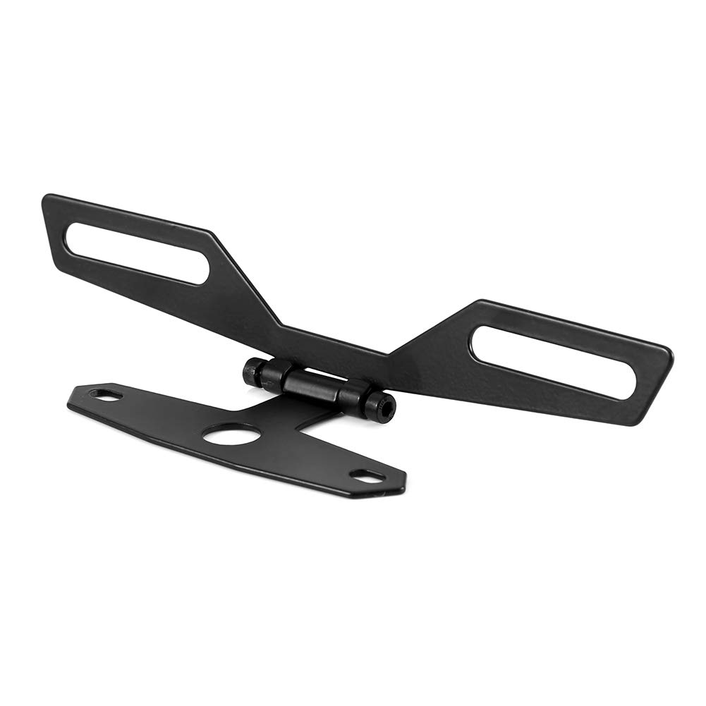 Akozon Klappbare Kennzeichenhalter Rücklicht Klappbare Kennzeichenhalter Rücklicht Halterung für ATV Akozon Klappbare Kennzeichenhalter Rücklicht Klappbare Kennzeichenhalter Rücklicht Halterung für ATV von Akozon