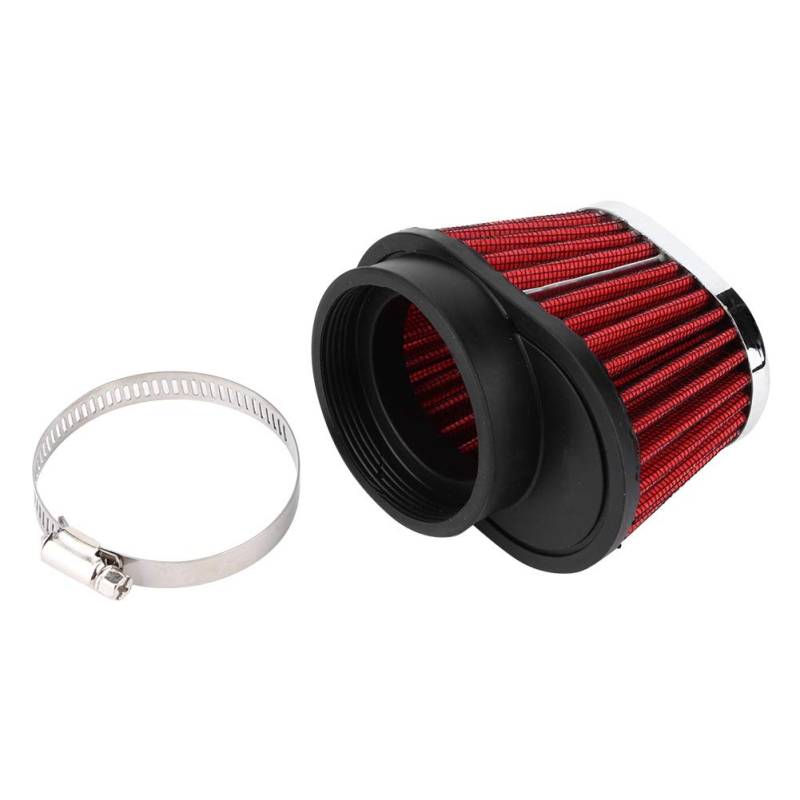 Akozon Motor Luftfilter Motorrad Pilz Kopf Motor Luftfilter Filter Zubehör(60mm) von Akozon